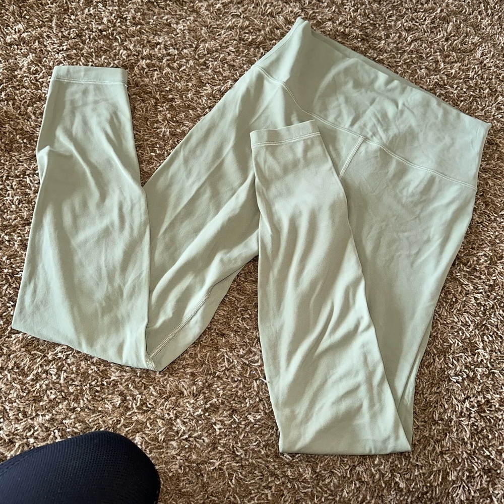 Sage green lululemon leggings